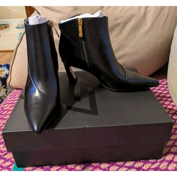 Naturalizer Shoes - Naturalizer 27 Edit Women's Esme Bootie Black Leather Size 6.5M NIB
